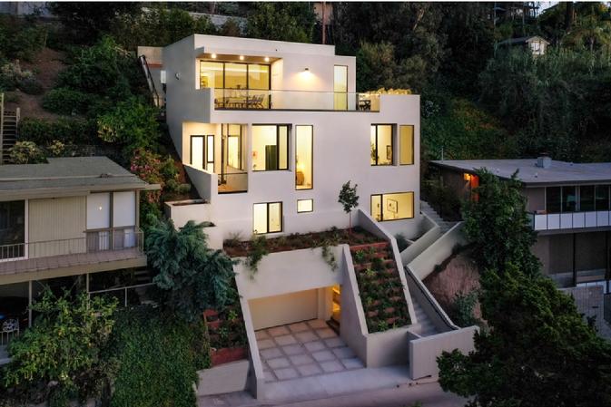 organic modern custom home design architecture